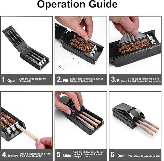 3-Slot Cigarette Injector Machine