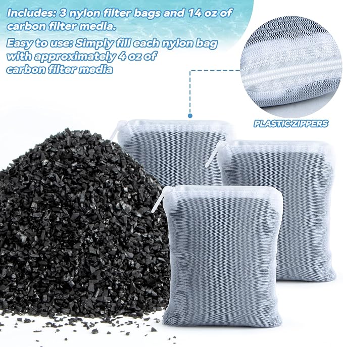 MAQIHAN 0.9 LB Activated Charcoal Pellets