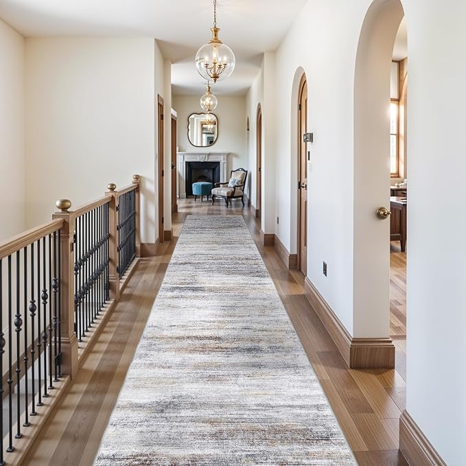 3x20 Washable Hallway Runner Rug: Extra Long Runners