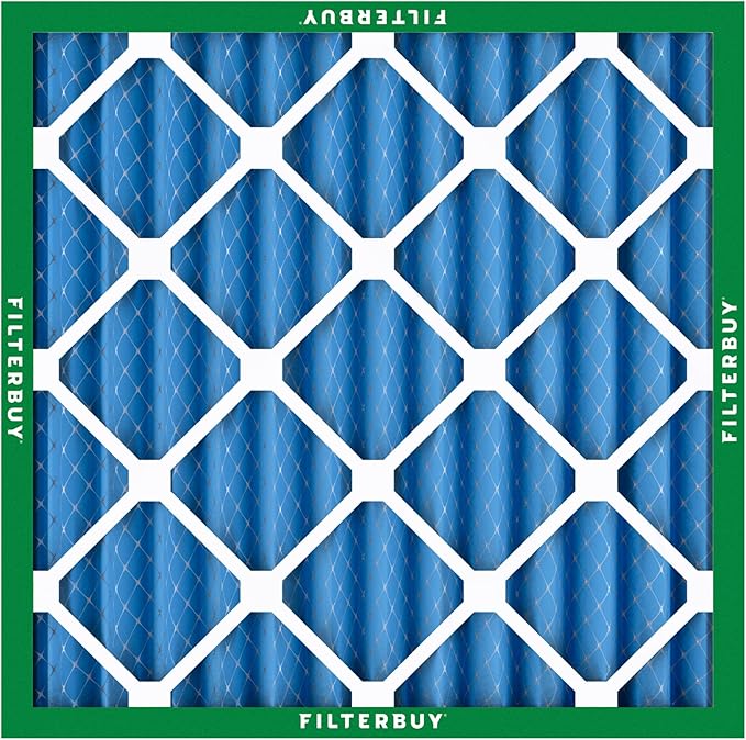 Filterbuy 12x12x2 Air Filter MERV 13 Optimal Smoke & Allergy Defense,