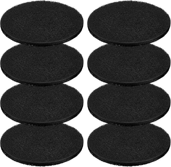 Pangda 8 Pack Oval-Shaped Charcoal Filters