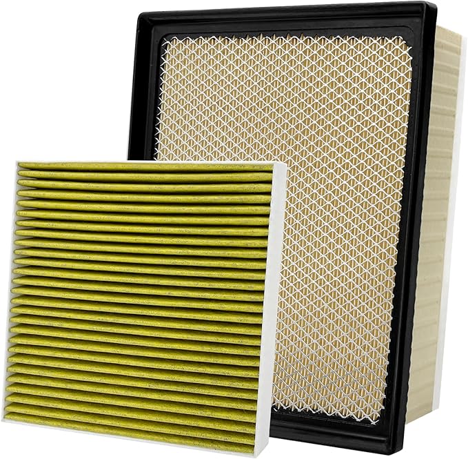 2PCS Cabin Engine Air Filter JMY09 JMP100 Kit Fits
