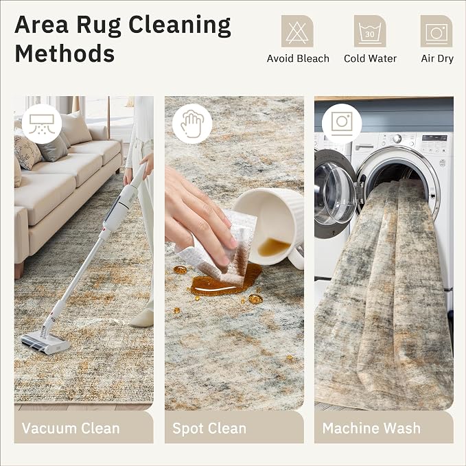 Soalmost 6x9 Abstract Area Rugs