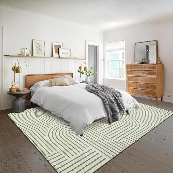 ROYHOME Washable Rug 8x10 Area Rugs