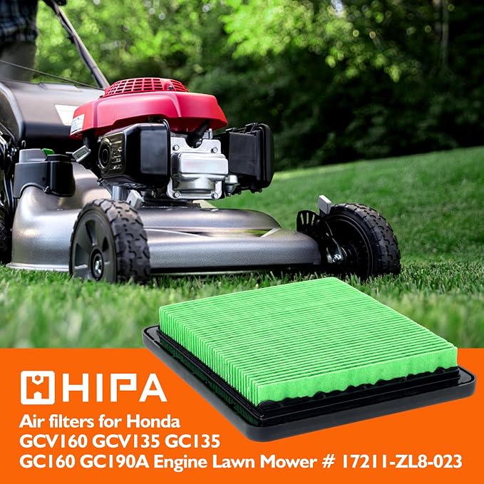Hipa GCV160 Air Filter for Honda 17211-ZL8-023 GCV190 GC190 GC160 GC 160 GC 190