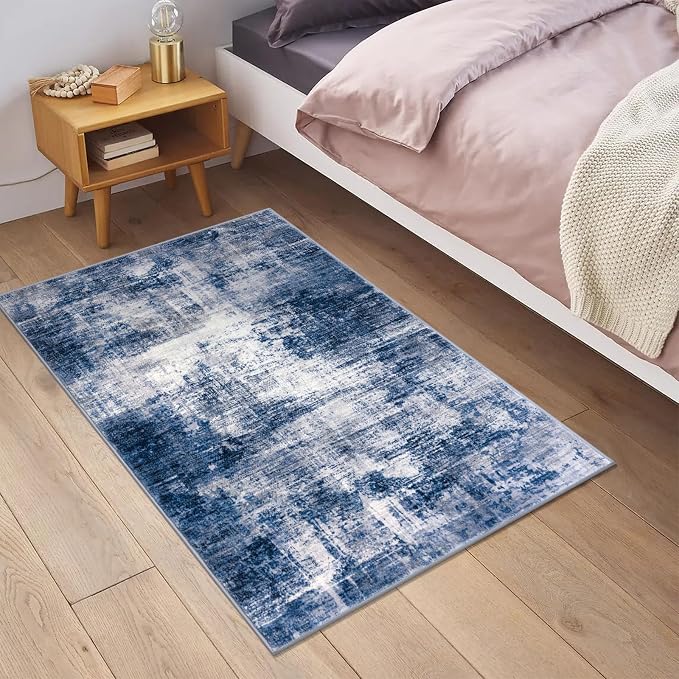 IOHOUZE Small Abstract Area Rug 2x3 Ft Entryway Rugs Washable Door Mat Indoor