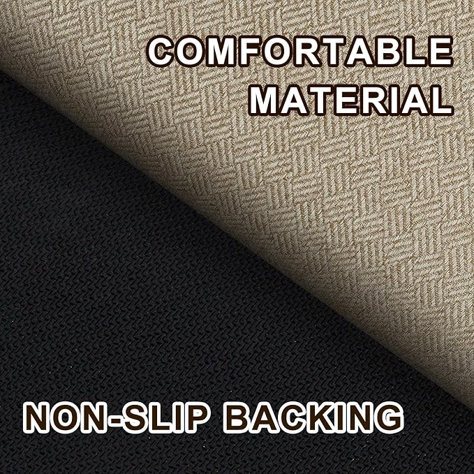 Ultra Thin Door Mat Indoor Entrance 24"x36", Low-Profile Indoor Door Mat