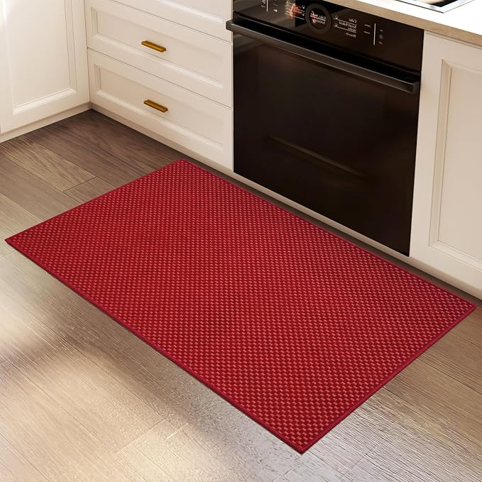 YDKGL 2x3 ft Indoor Door Mat Entryway Rug Non Slip Boho Woven Washable Small