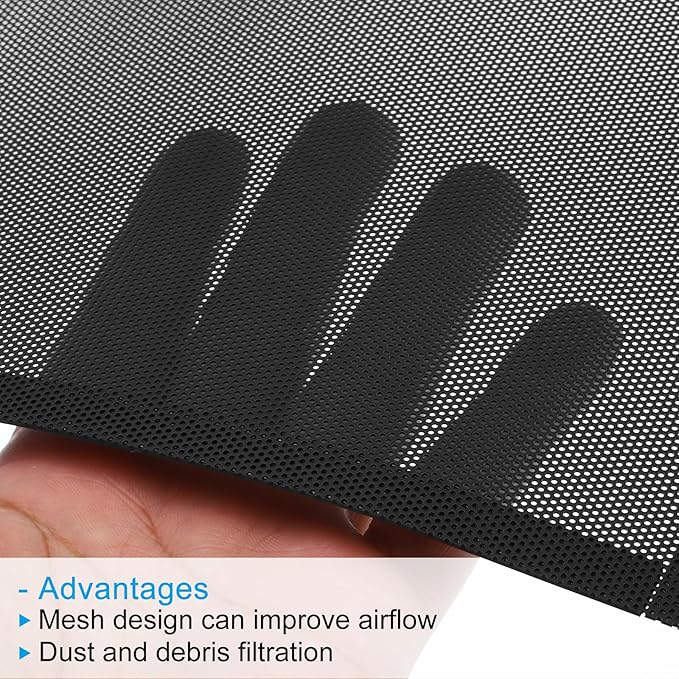 PATIKIL 4"x8" Magnetic Vent Cover, 6 Pack Floor Wall Air Registers Cover Strong