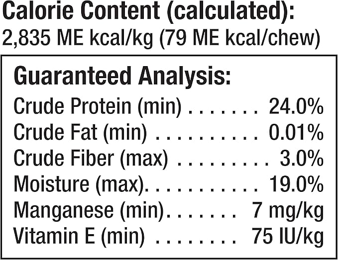 Dreambone Triple Flavor Dumbbells with Chicken 10 Count, Rawhide-Free Chews for Dogs (Pack of 24)