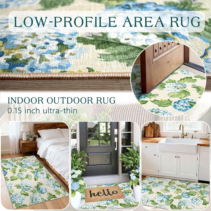 Floral Outdoor Rug