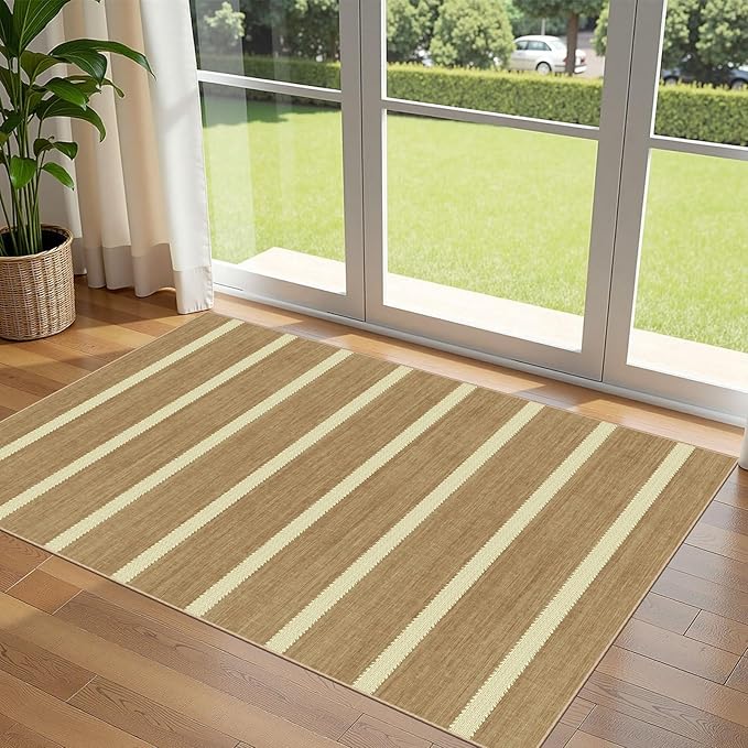 Striped 3x5 Entry Rug
