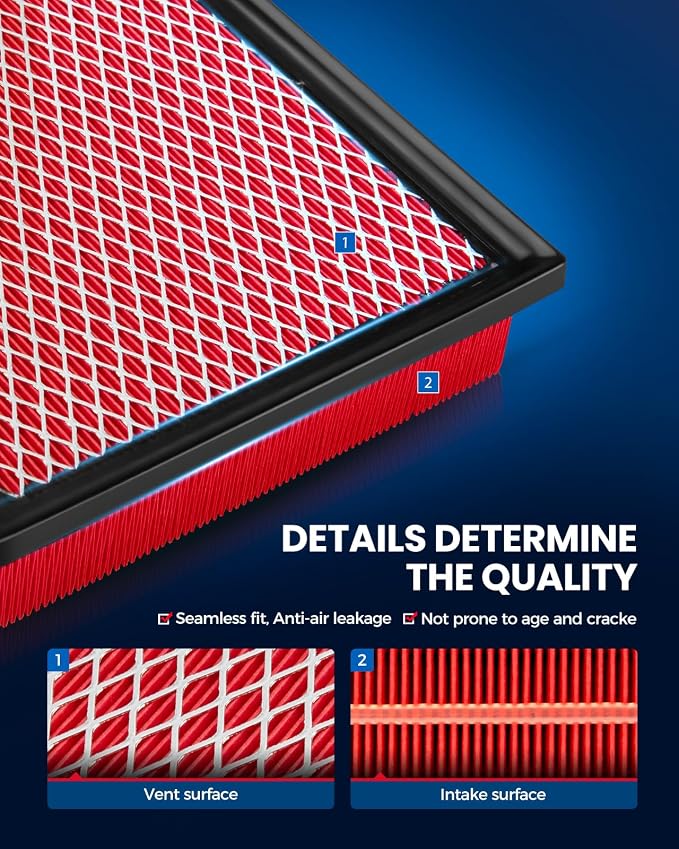 KAX Premium Engine Air Filter, GAF001 Replacement