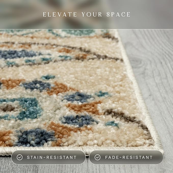 Maples Rugs Reggie Floral Kitchen Rug