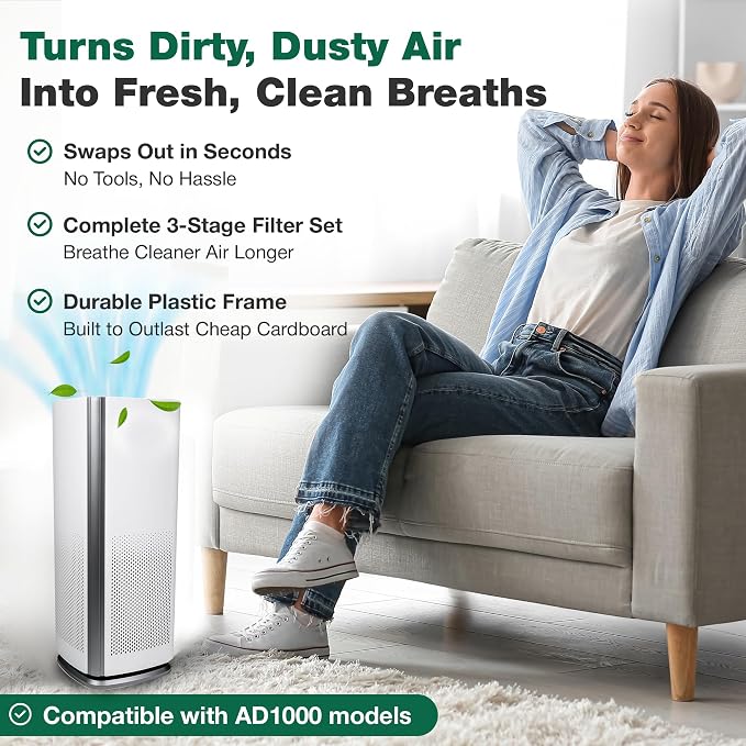 Air Purifier Filter Replacement – Compatible