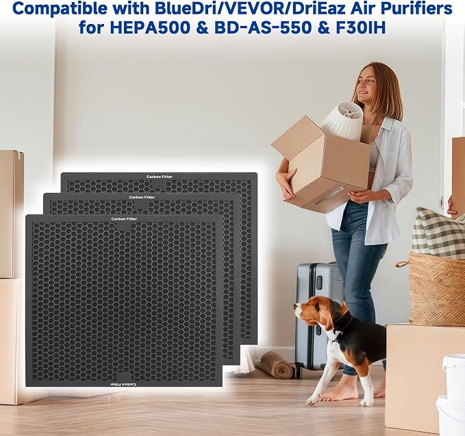 Air Scrubber Active Carbon Filters Compatible