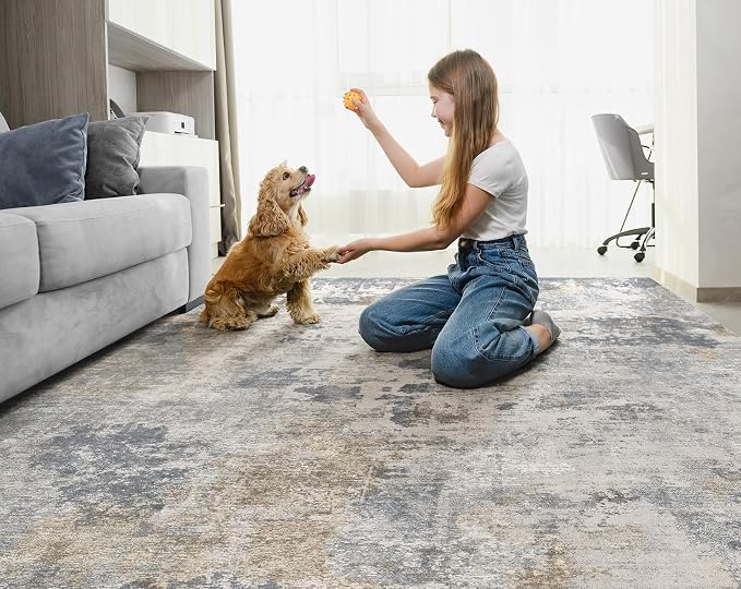 UERMEI 5x8 Area Rug Living Room Rugs