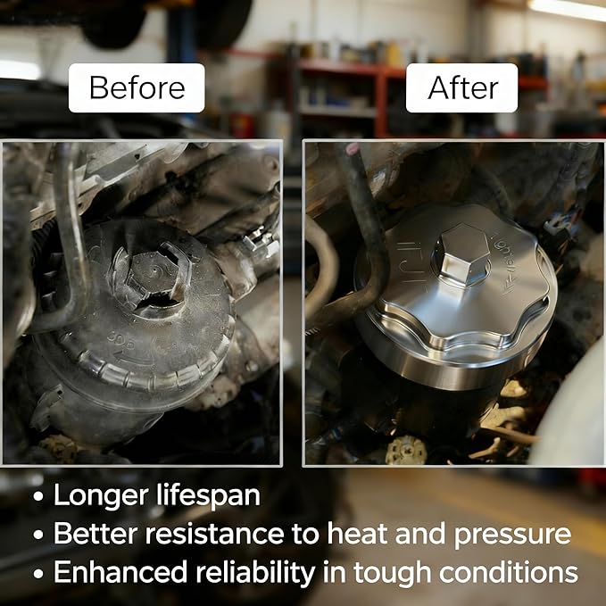 iFJF 68065612AA Fuel Filter Housing Cover Cap Replacement