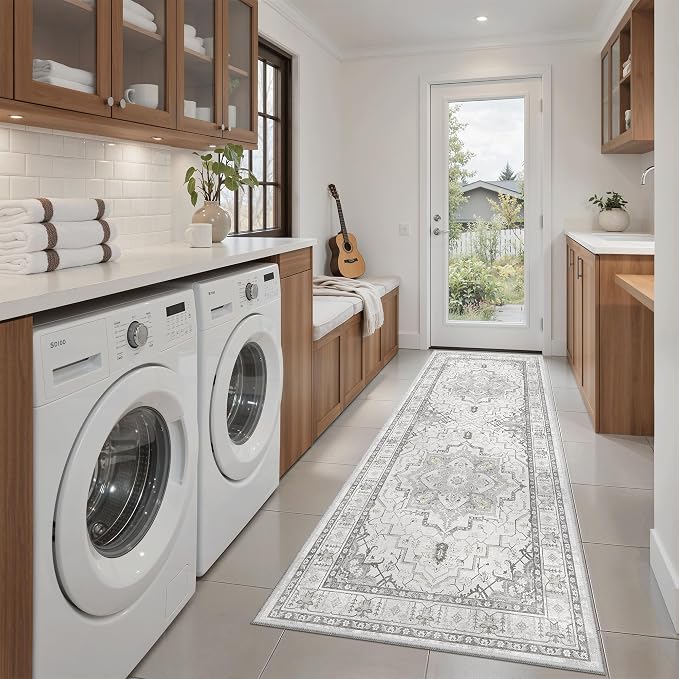 Madane Washable Runner Rug