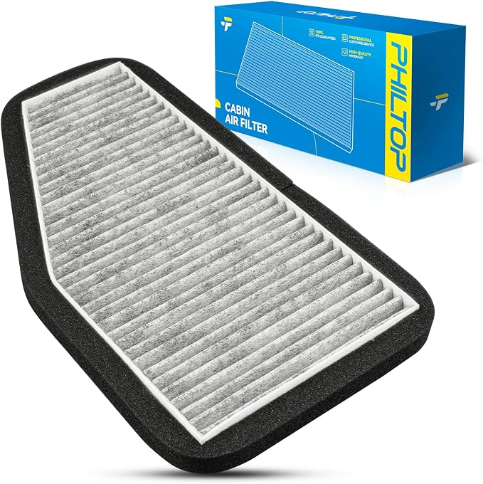 PHILTOP Cabin Air Filter w/Activated Carbon, Compatible