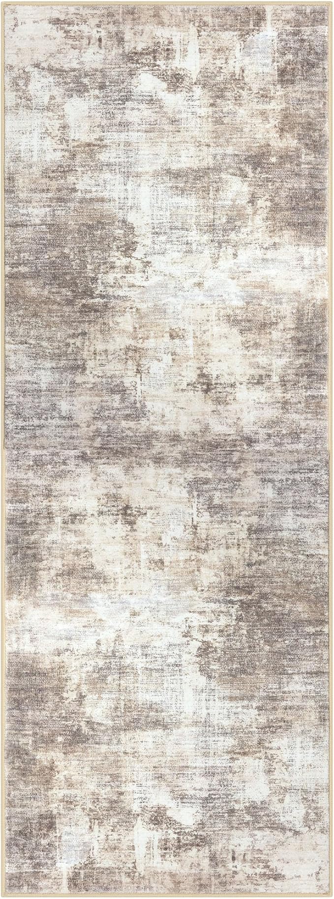 IOHOUZE Abstract Runner Rug 3x8 Ft Washable Runners