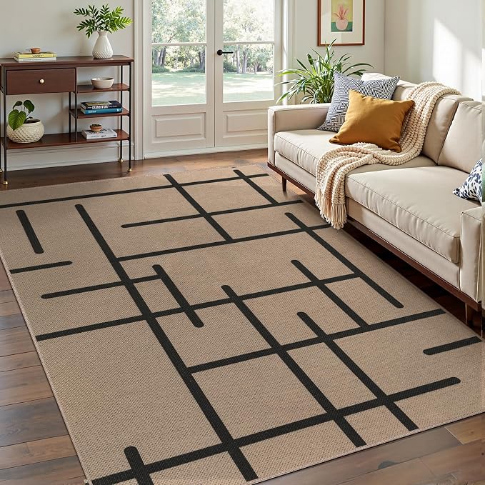 Tangsoo Modern Easy Jute Rug 4x6