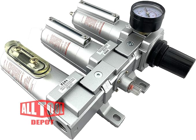3/4" NPT HEAVY DUTY Industrial Grade Filter Regulator Coalescing Desiccant