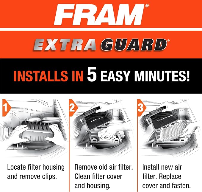 FRAM Extra Guard CA10677 Replacement Engine Air Filter