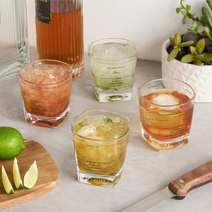 True Cocktail Rocks Glasses