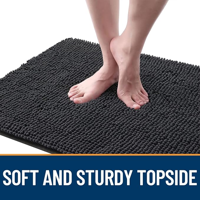 OLANLY Dog Door Mat for Muddy Paws 59x20, Absorbs Moisture and Dirt, Absorbent