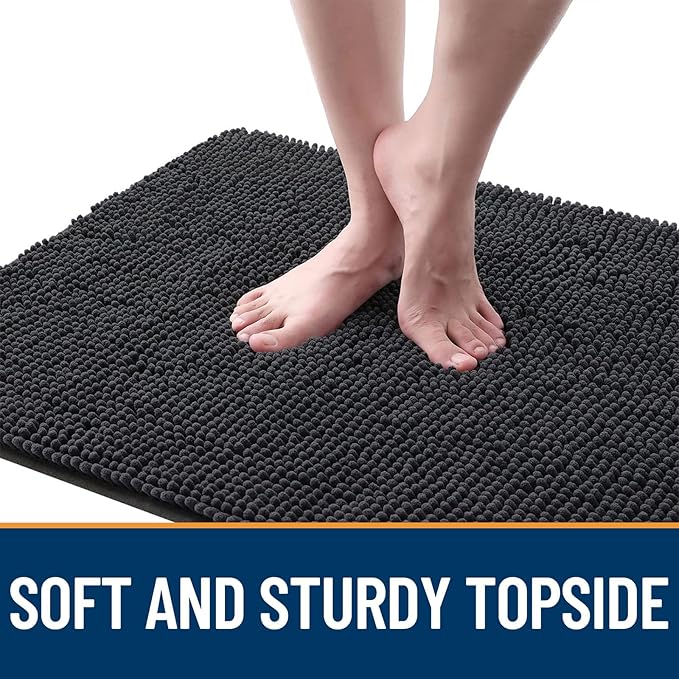 OLANLY Dog Door Mat for Muddy Paws 59x32, Absorbs Moisture and Dirt, Absorbent