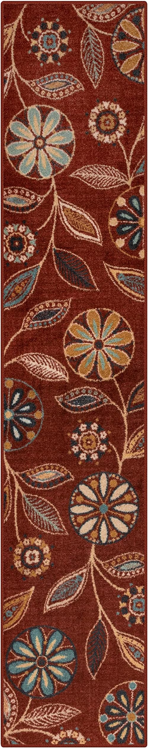 Maples Rugs Reggie Floral Runner Rug