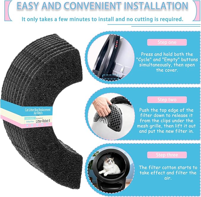 10 Pack Carbon Filters Compatible