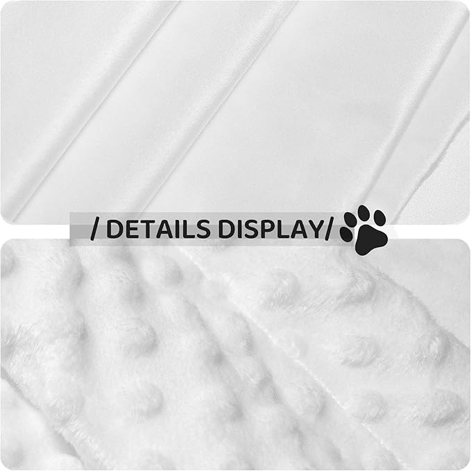 Waterproof Dog Blanket Soft Pet Blanket for Puppy Cat, Fleece Cat Throw Blankets for Furniture Bed Couch Sofa Reversible - 3D Black and White Checkerboard Tunnel