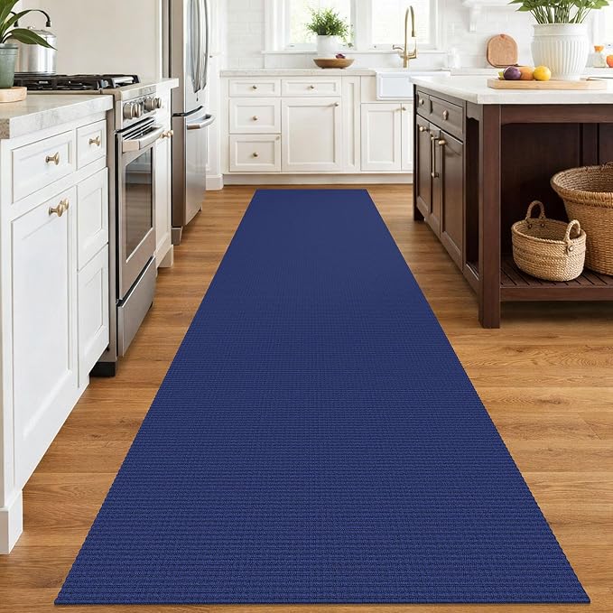 IOHOUZE Washable Runner Rug 3x12 Non Slip Rubber Backed Extra Long Hallway