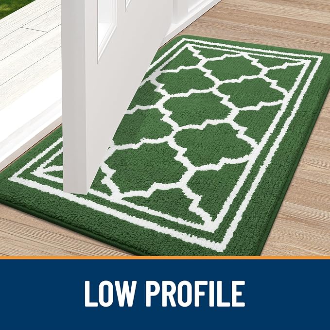 Buganda Indoor Door Mat, Dirt-Resistant and Absorbent Doormat, Low Profile
