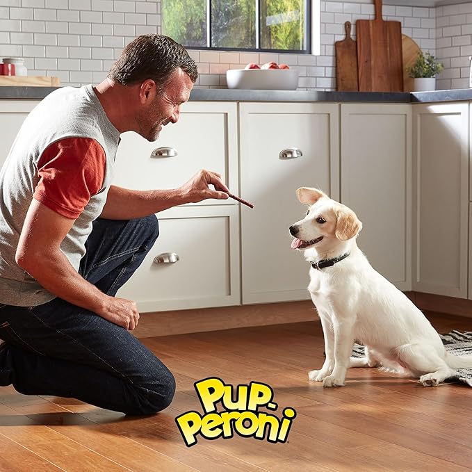Pup-Peroni Dog Treats, Lean Beef Flavor, 38 Ounce, Made with Real Beef, 90% Fat Free (Pack of 4)