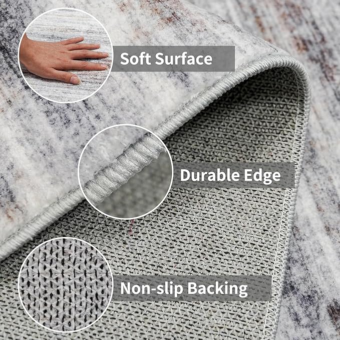 3x12 Washable Hallway Runner Rug: Extra Long Runners
