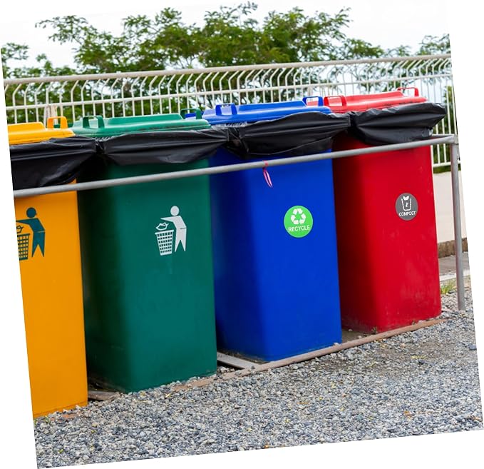 9pcs Garbage Classification Stickers