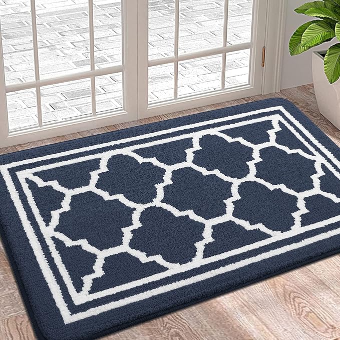 Buganda Indoor Door Mat, Dirt-Resistant and Absorbent Doormat, Low Profile