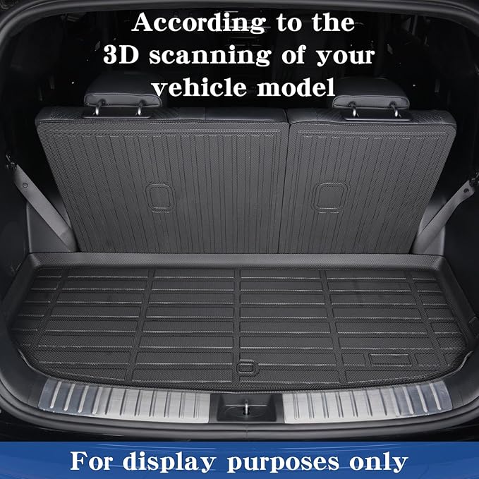 Hutisya-Floor Mats & Cargo Liner Set Fit for Jeep Grand Cherokee (Include 4xe NOT for L or WK) 2022-2025 All Weather Protection Anti-Slip & Durable TPE Full Set Liners Automotive Accessories-Black