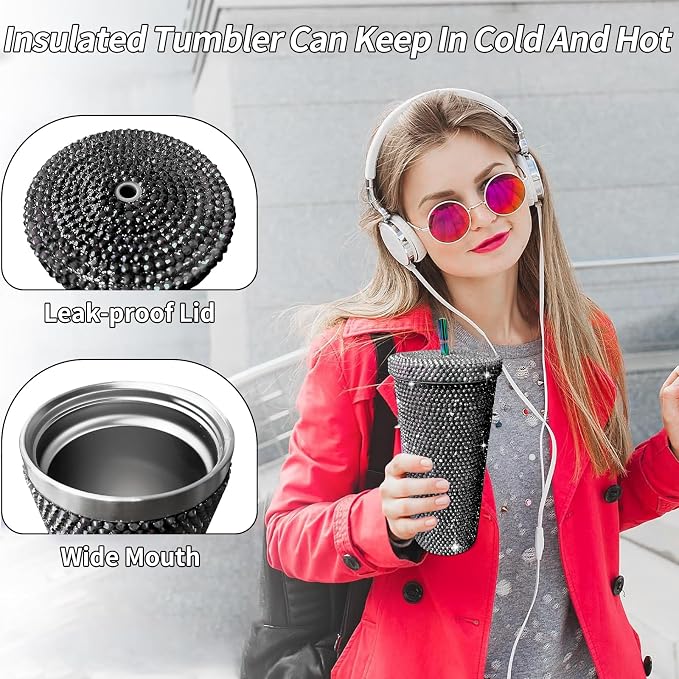 26oz Bling Rhinestone Tumbler
