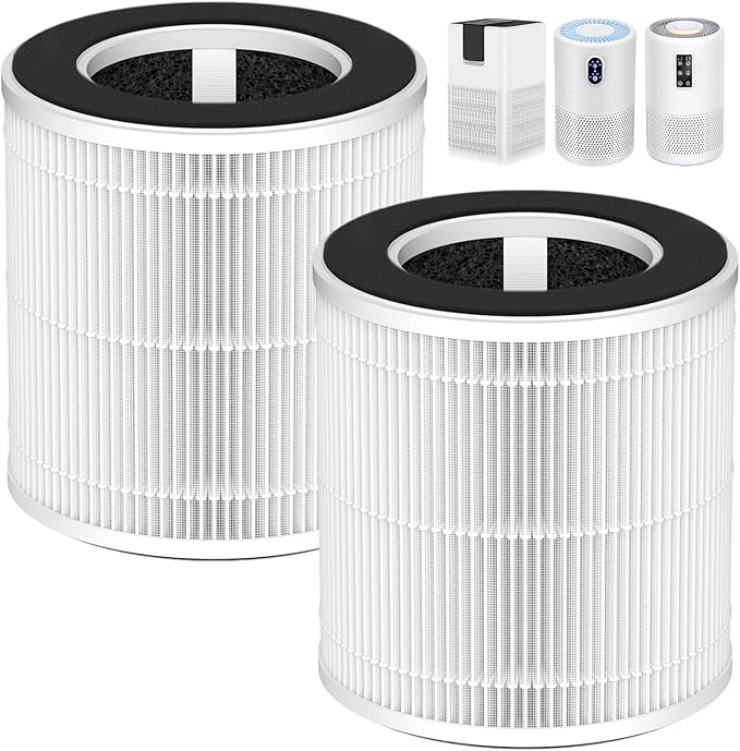 2 Pack B-D02L/M05 Replacement Filter Compatible