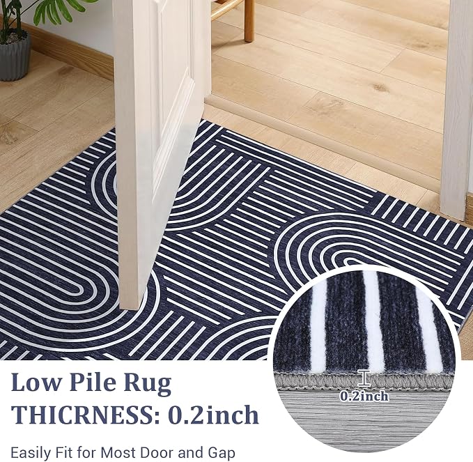 ROYHOME Washable Rug 8x10 Area Rugs