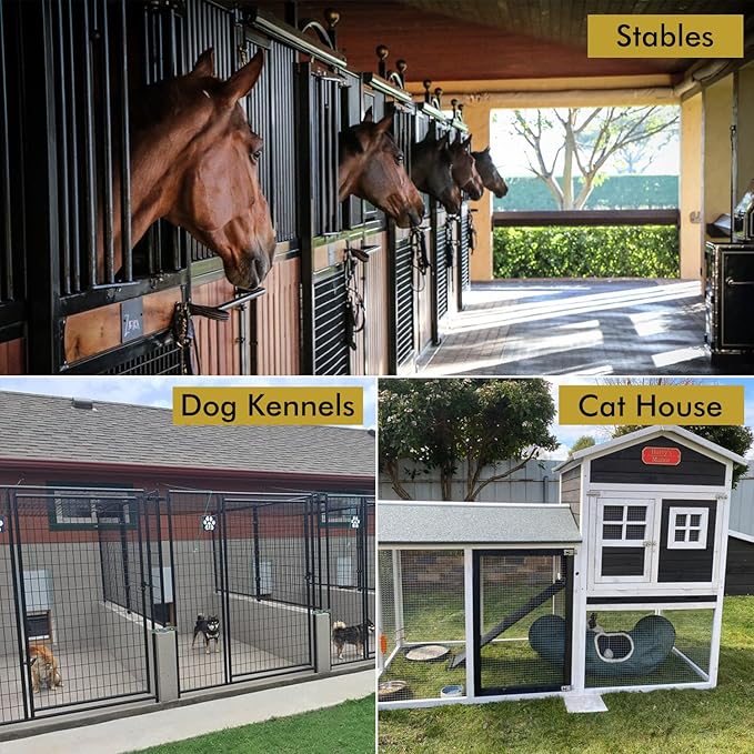 Acrylic Horse Stall Name Plate, 2.4" x 8" Personalized Stall Signs, UV Protected, Custom Pet Name Sign, All Weather Adhesive, Mounting (Antique Copper, Style 4)