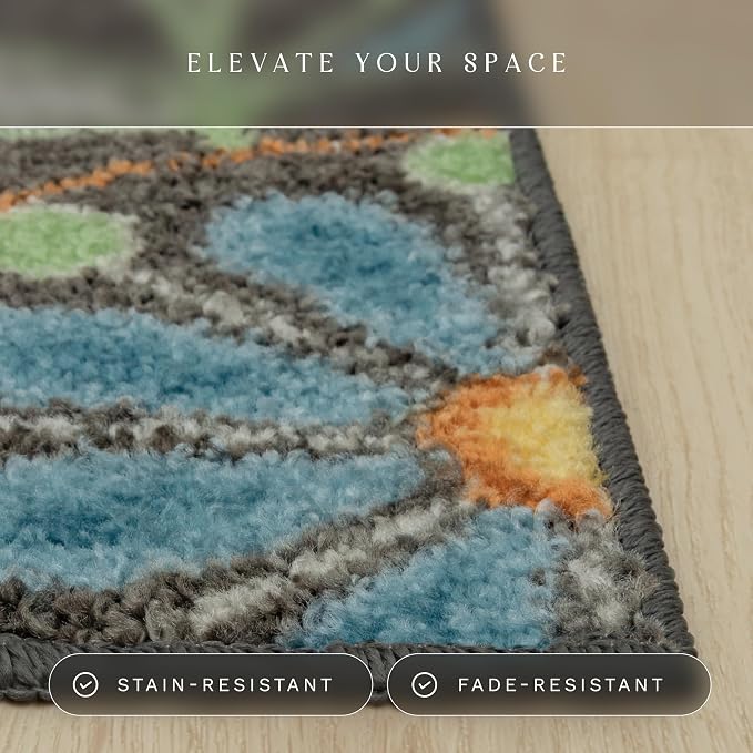 Maples Rugs Reggie Floral Kitchen Rug
