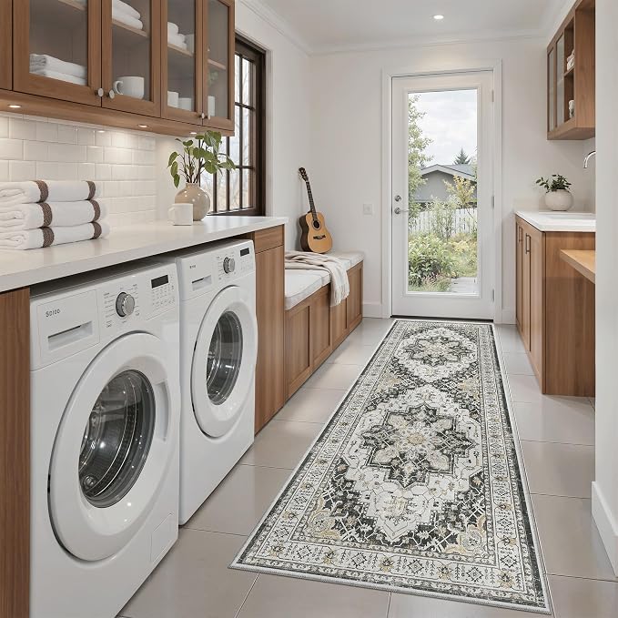 Madane Washable Runner Rug