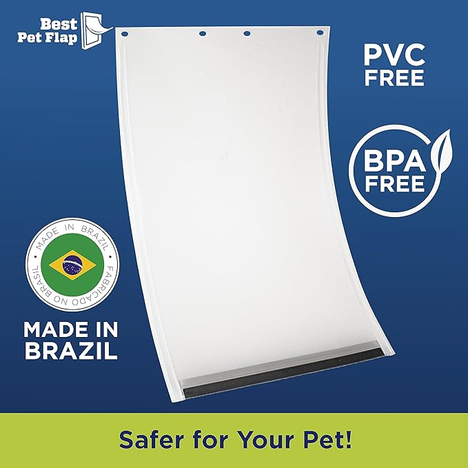 Medium Non PVC Compatible w/PetSafe PAC11-11038 - 8 1/8" x 12 7/8" Longer Lasting, Most Energy Efficient, Less Shrinkage, BPA Free (Pack of 2)