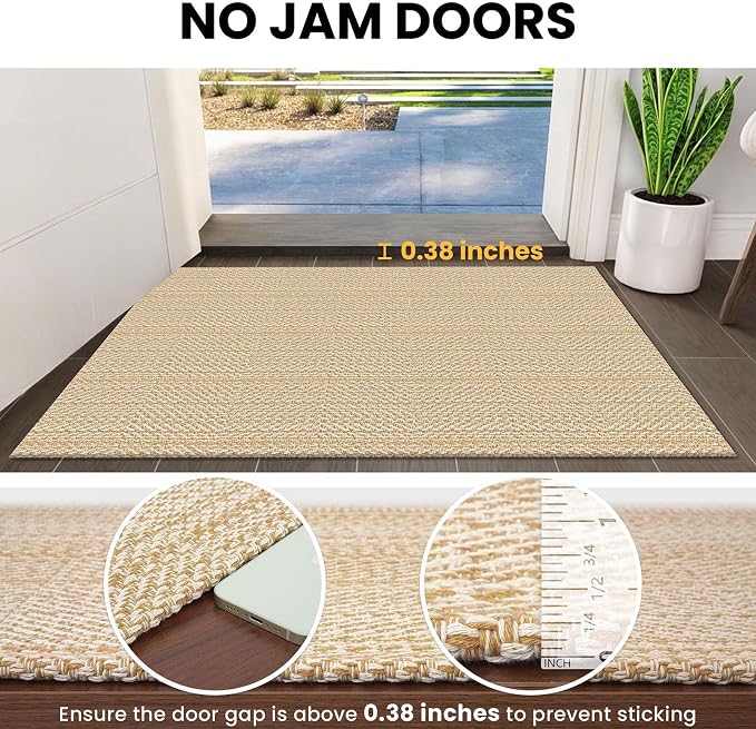 IOHOUZE Washable Runner Rug 2x7 Non Slip Runners