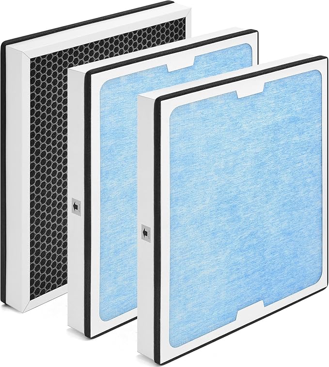 550 HEPA & Activated Carbon Filter Replacement Set Compatible